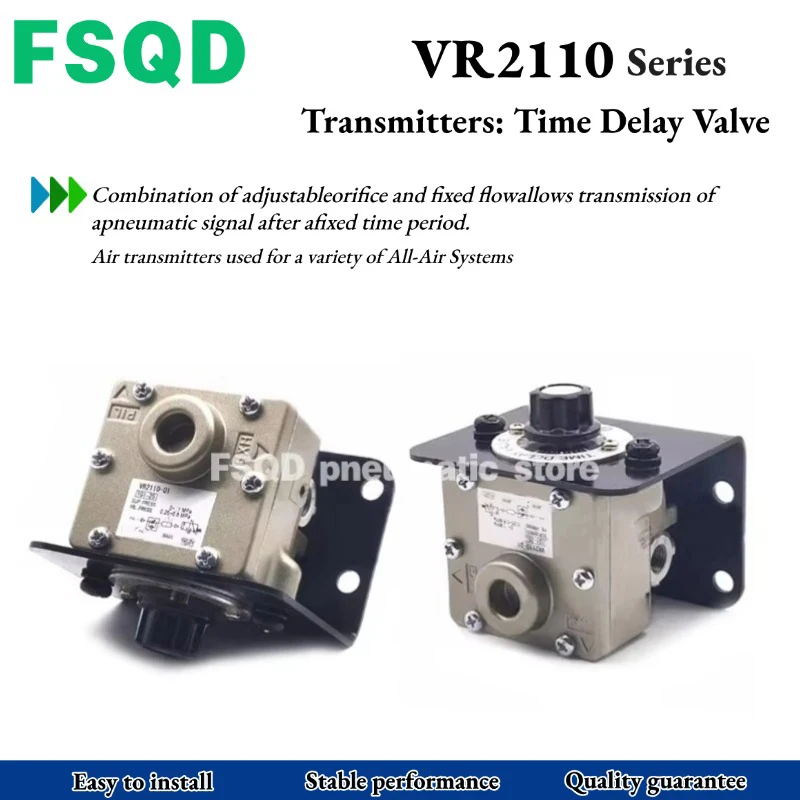 

VR2110-01 VR2110-F01 VR2110-N01 VR2110-01 F01 N01-X102-X3 Time Delay Valve Transmitters VR VR2110 Series
