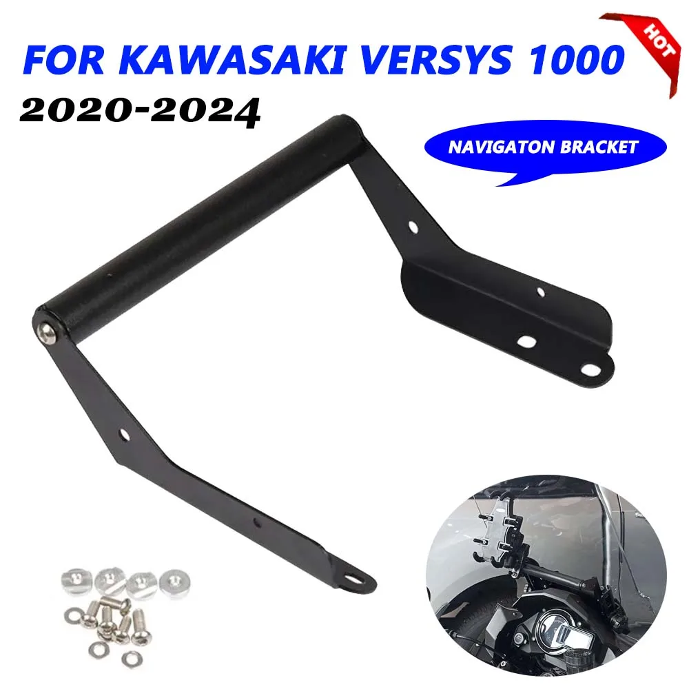 For KAWASAKI Versys 1000 SE Versys1000 2019- 2025 Motorcycle Accessories Mobile Phone Holder Stand GPS Navigaton Bracket Support