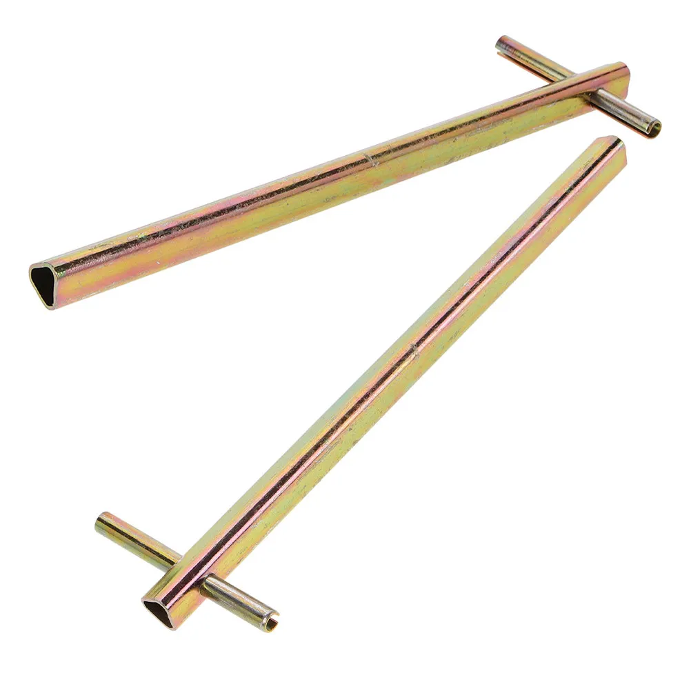 

2 pcs 200Mm Elevator Door Key Triangular Spanner For Emergency Lift Unlocking Electrical Cabinet Gas Water Meter Compatible
