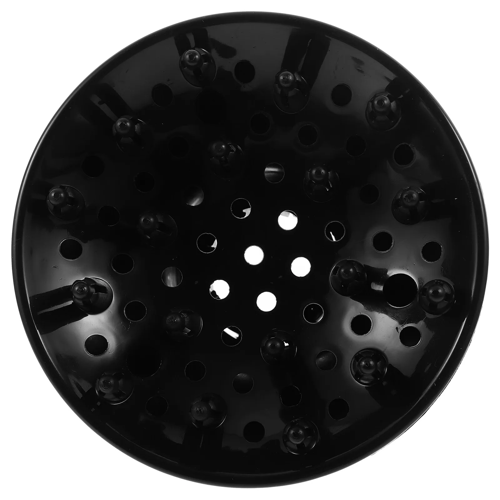 

Hair Dryer Diffuser Tool Large Black 4.2-4.8cm Outlet Diameter High Temperature Resistant Curl Hair Styling Diffuser Blow Dryer