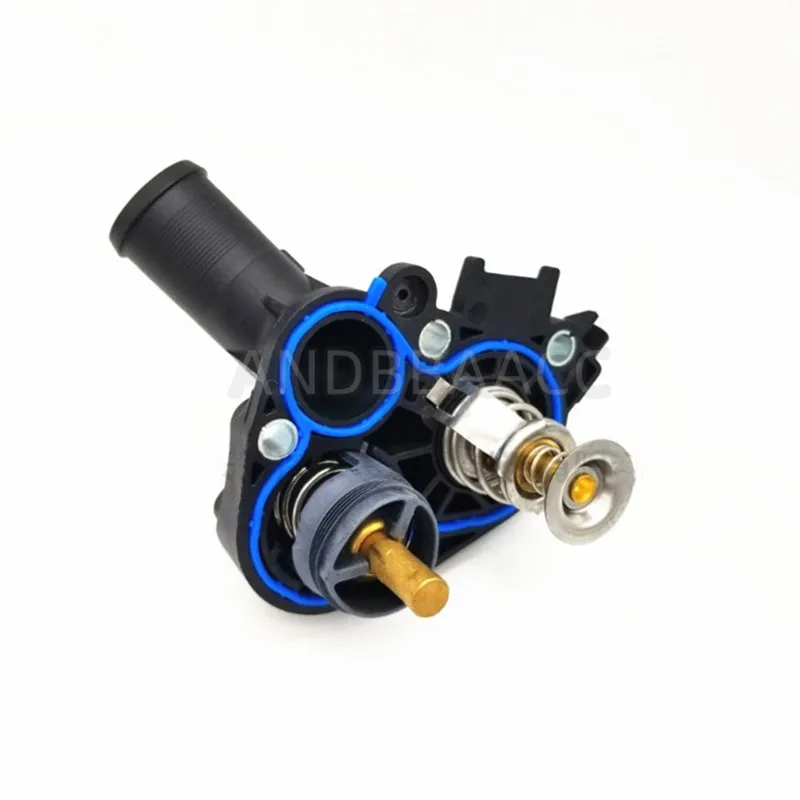 

for9676409580 9675849380 Cooling System Thermostat Hosing Water Flange For Peugeot 208 308 301 Citroen C1 C3 C4