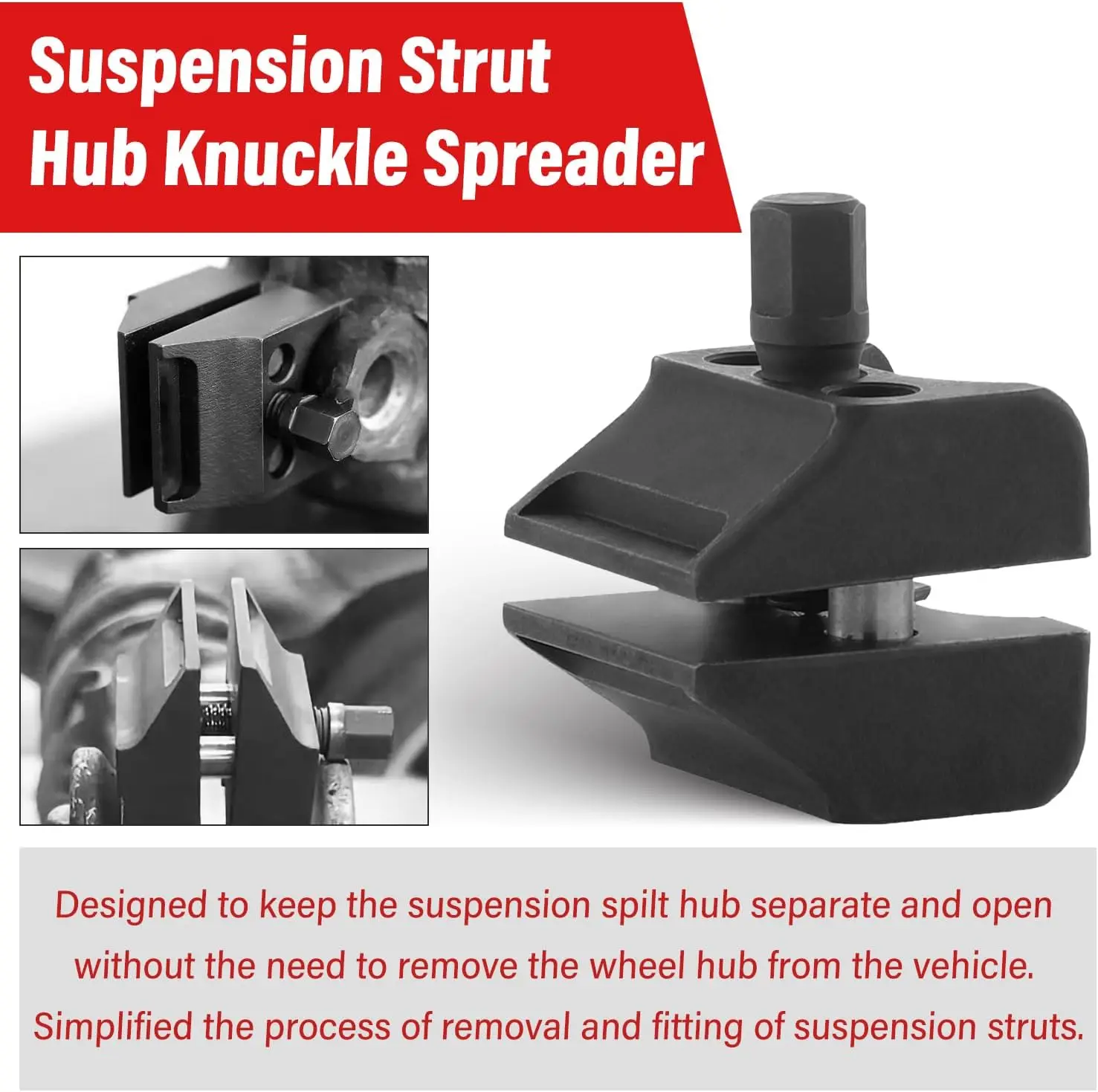 Autovering Split Hub Fusee Spreader Automotive Veerpoot Separator Hydraulische Schokdemper Removal Tools