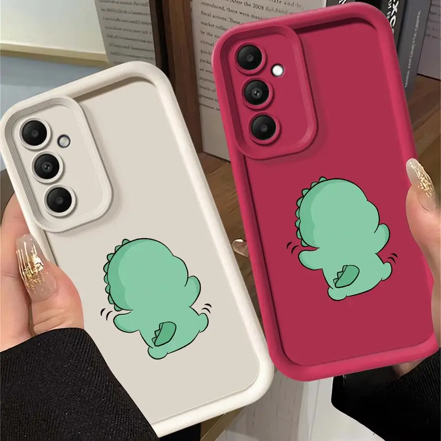 Cartoon Dinosaur Phone case for Samsung Galaxy A10 A20 A30 A50 A03 04 A05 s A04e A06 A11 A12 A13 A14 A15 A16 4G 5G case