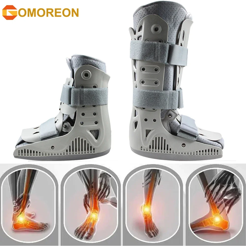 1Pcs Air Walker Fracture Boot Walking Protection Boot Inflatable for Broken Foot Fractures Sprains fits Left or Right Foot Ankle