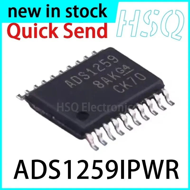 1PCS ADS1259IPWR ADS1259 TSSOP20 Analog-to-digital Conversion Chip New in Stock