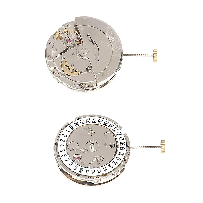 1 pz 2813 movimento dell'orologio 3 mani calendario singolo movimento meccanico automatico per il movimento dell'orologio 2813 8205 parti di riparazione dell'orologio