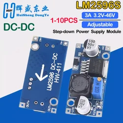 1-10PCS LM2596 DC to DC Buck Converter Voltage Regulator 3.2V-46V to 1.25V-35V Buck Converter Power Supply Step Down Module