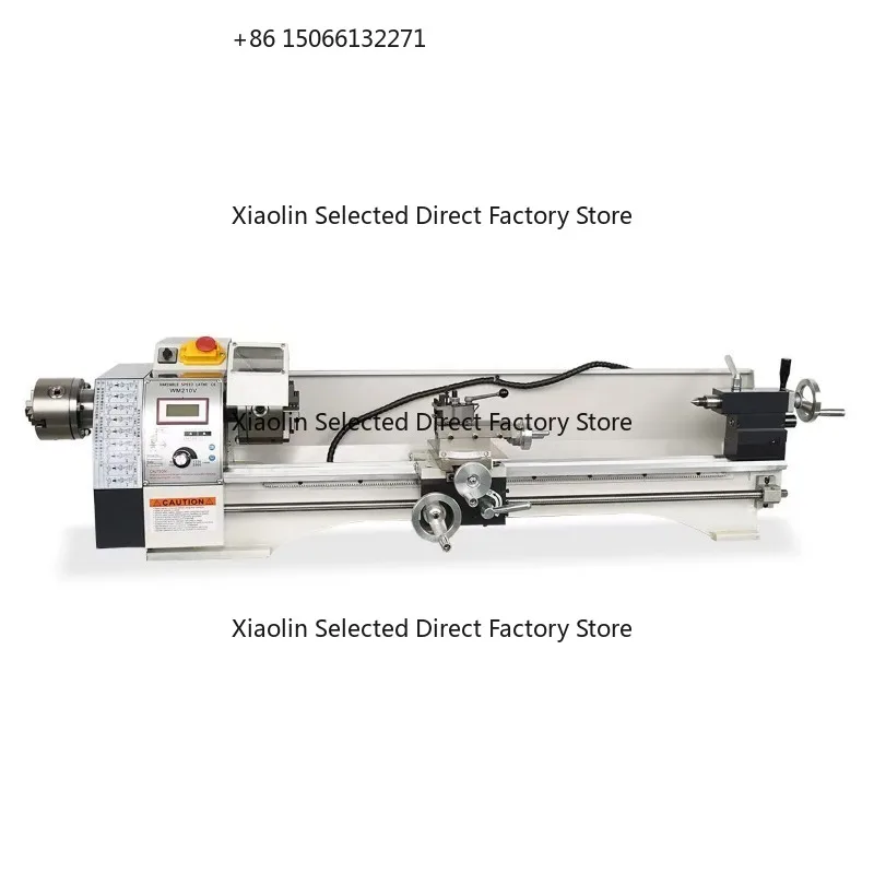 

Factory Supplied WM210V 800mm Double Chuck Mini Lathe Machine Manual Metal Lathe Machine Price