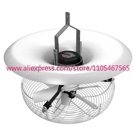 1Pcs plant FM greenhouse poultry house ventilation fan vertical airflow ceiling mounted v-flo fan