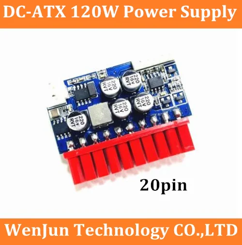 DC 12V Input DC-ATX 120W 20pin Power Supply Module Switch Pico PSU Auto Mini ITX High DC-ATX power module ITX