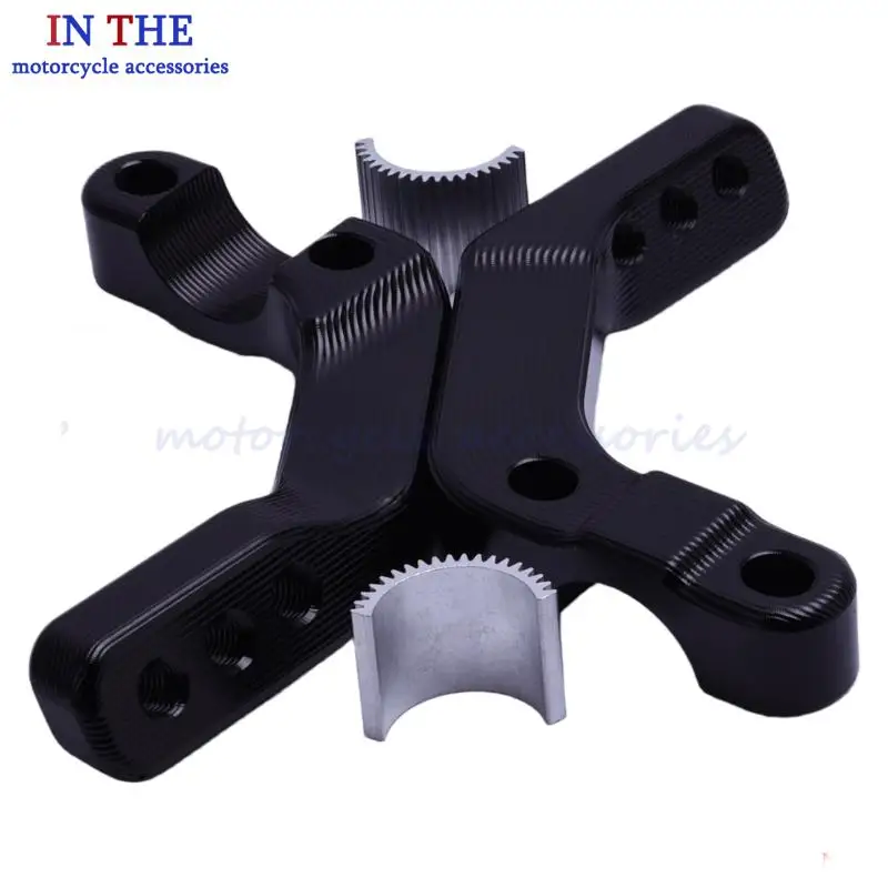 Universal 28mm Handlebar Hand Bracket Black Handguard Pressure Cover Durable Aluminum Alloy For KTM Huayang Dirt Bike