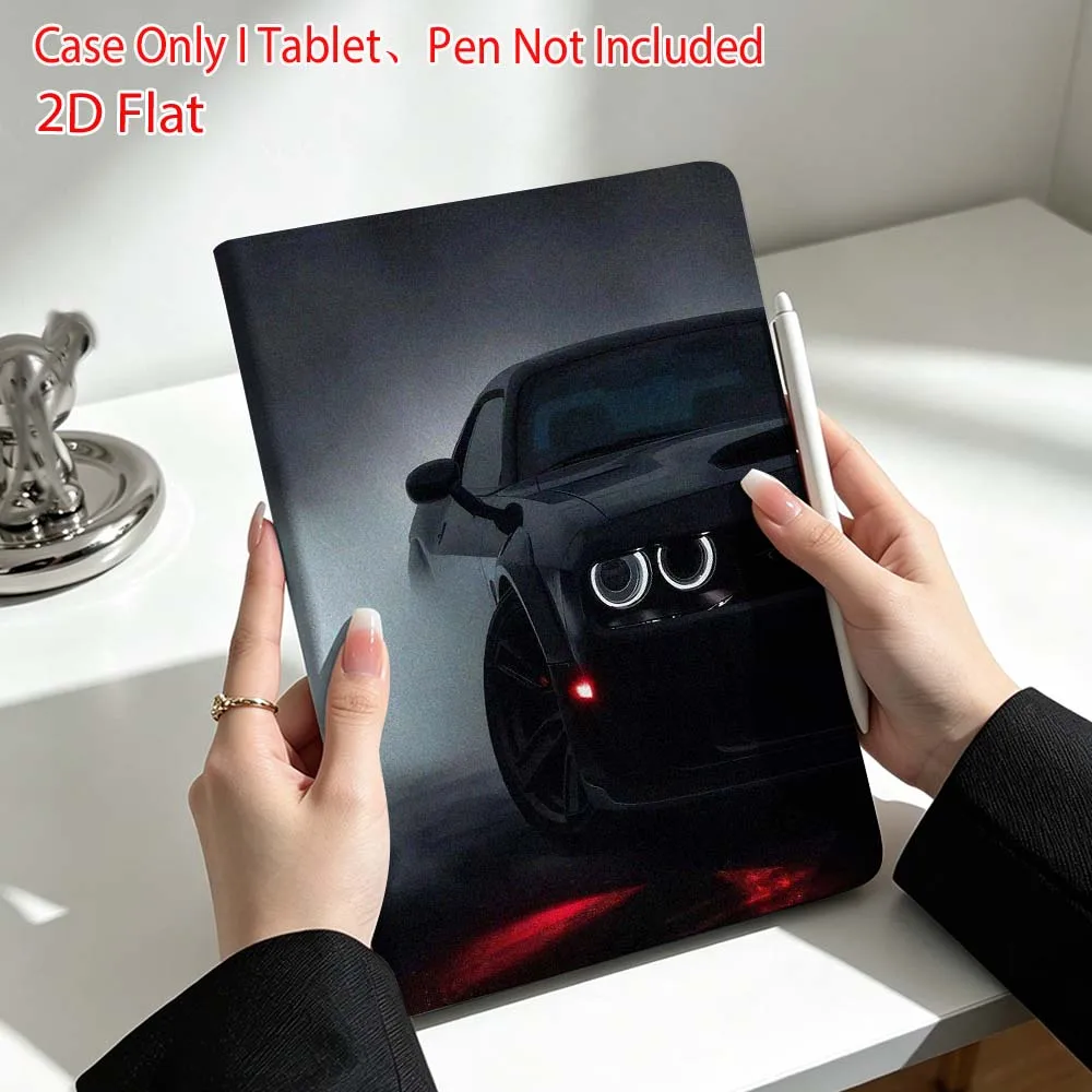 Cool sports car pattern Soft For Lenovo Xiaoxin Pad Pro Tab P12 P11 11 13 11.2 inch K11 Plus Pen Tray Tablet Case