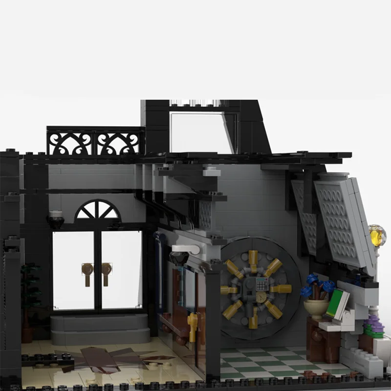 3948 قطعة بنك أوربان إنترناشونال MOC، مكعبات بناء معيارية قابلة للتخصيص، تصميم إبداعي تعليمي، لعبة DIY للأولاد، هدايا العطلات