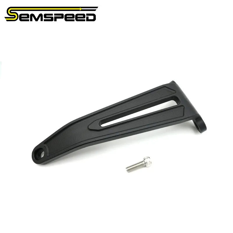 Motorcycle CNC Aluminum Exhaust Pipe Clamp and Hanger Kit For Qjmotor Sport Racing SRK 800RR Exhaust Hanger