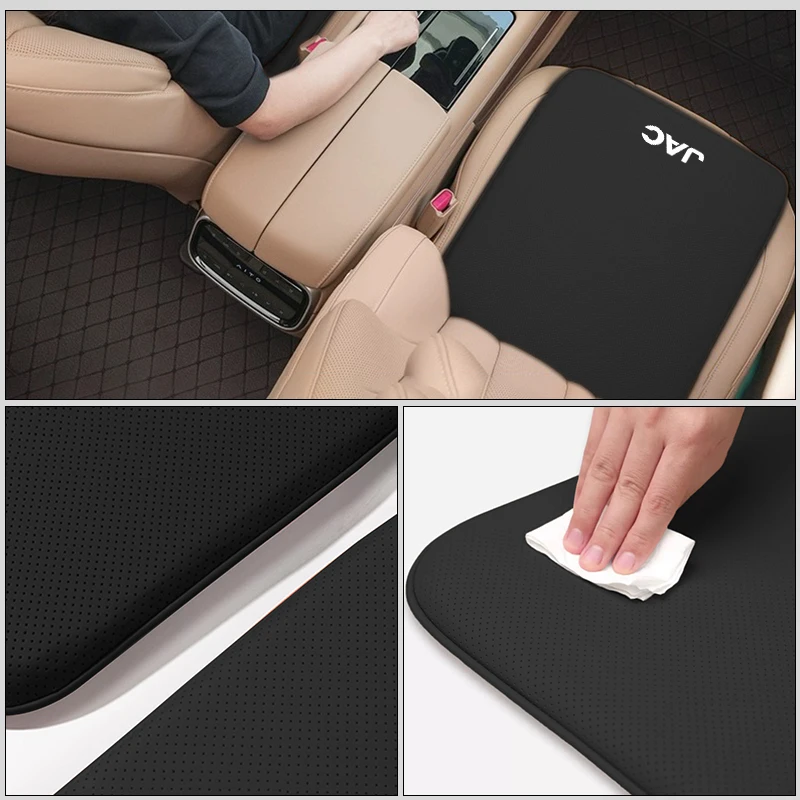 Car Seat Cover Leather Cushion Pad Booster Protective Mat Accessories For JAC J7 J3 S2 J2 JS2 T8 JS4 J5 Refine S3 S7 J4 S4 JS3 - view 5
