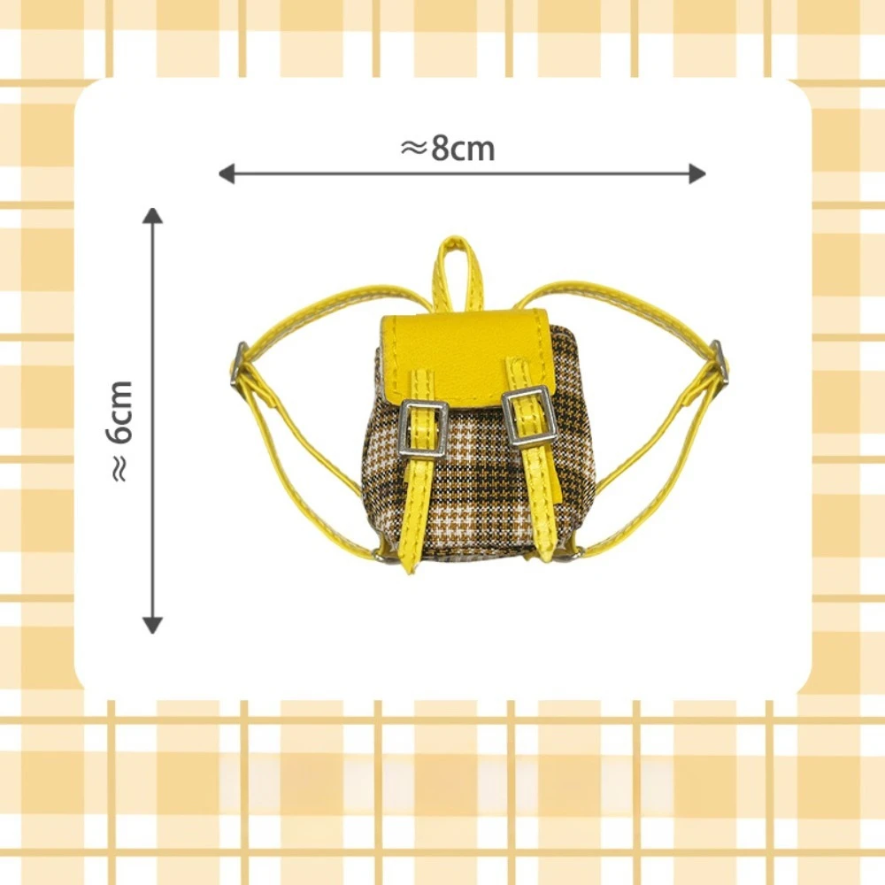 สำหรับตุ๊กตาผ้าฝ้ายขนาด 20 ซม. 1/6 BJD กระเป๋าตุ๊กตา เสื้อผ้าตุ๊กตา อุปกรณ์เสริม เปลี่ยนชุด ตุ๊กตาแบบนั่ง เกมปาร์ตี้ DIY ของขวัญ ของเล่น