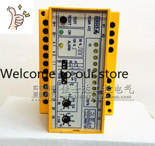 RCMA472LY-21 Original BENDER BENDER Leakage Residual Current Detection B94042012 Spot