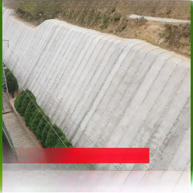 New Concrete Cement Canvas Turf Irrigation Hardening Slope Protection Fish Pond River  Renovation Road Laying Composit...