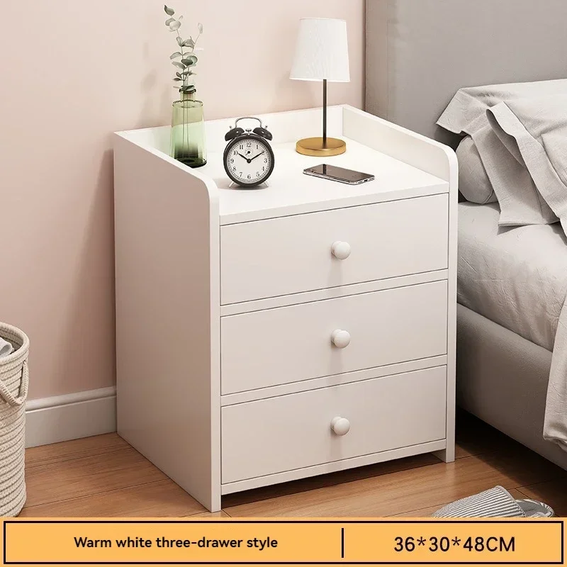 

Household Goods Bedside Table Modern Minimalist Bedroom Small Storage Rack Mini Storage Cabinet Bedside Storage Cabinet