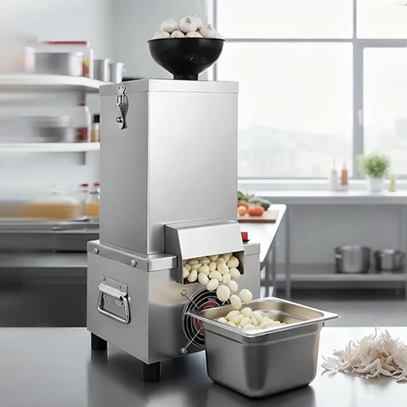 

Коммерческая электрическая машина для очистки чеснока из нержавеющей стали, бытовая, для быстрого отделения кожуры, для ресторанов