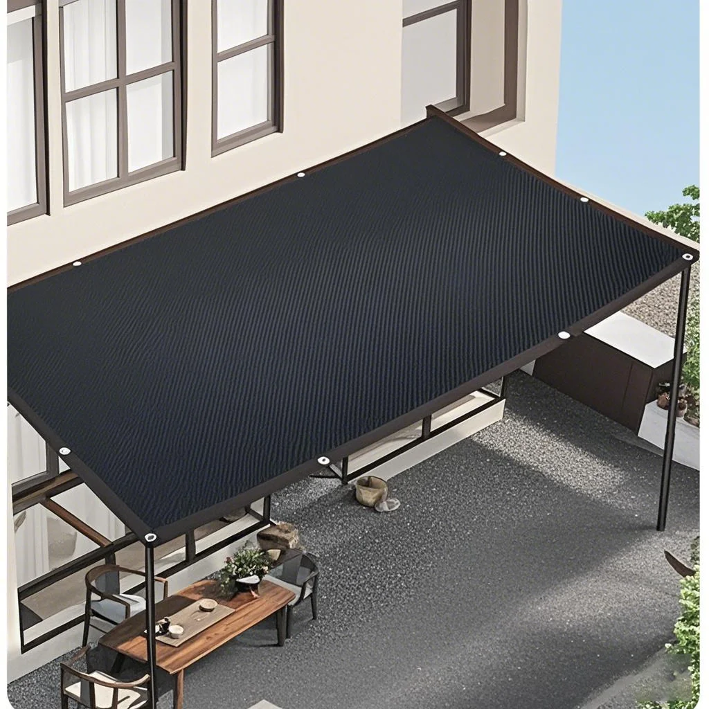 

Black Anti-UV HDPE Sunshade Net Garden Balcony Plant Shade Cover Outdoor Swimming Pool Pergola Sunshade Net Cloth 3/6/12Pin﻿﻿