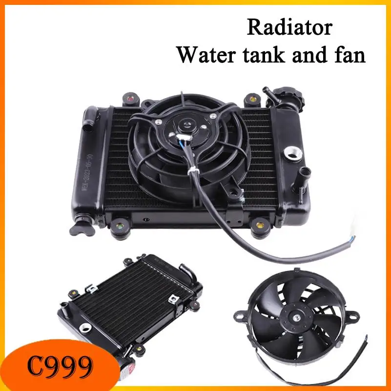 

Applicable Motorcycle ATV Water Tank Fan Cbr 400 Nc29 Cbr29 Water Tank Assembly Water-Cooled Radiator