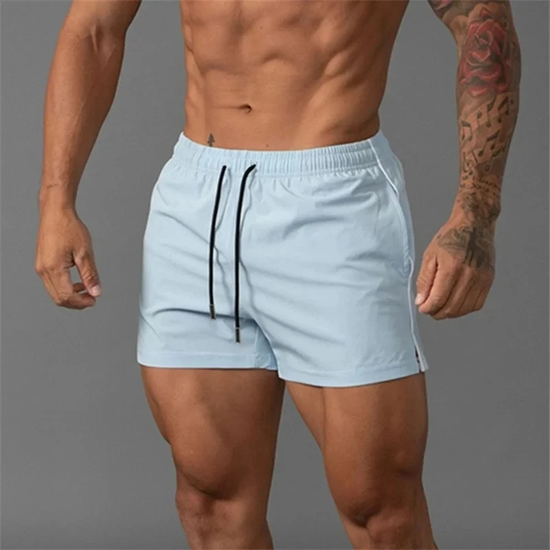 2024 New Summer Men Sports Outdoor Shorts Breathable Leisure Fitness short pants Men sweatpants Running Woven loose beach shorts