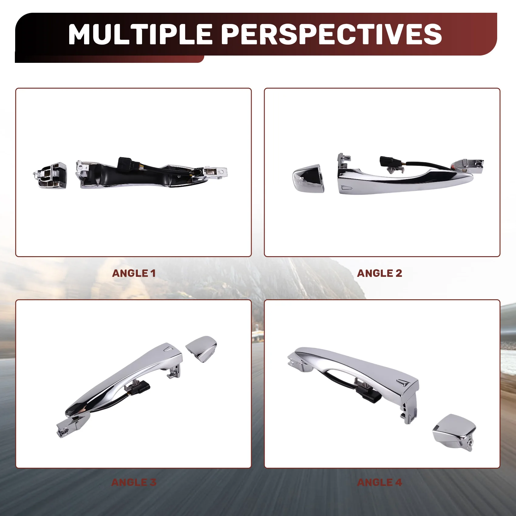 Car Exterior Door Handle For Nissan Altima 2013-2018 Pathfinder 2013-2016 Part Numbers 80640-3TA0A 80640-3TA0B