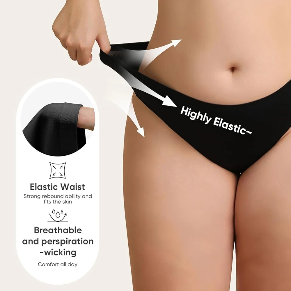 1/3Pcs Anti Cameltoe Proof Panties Avoid Camel Toe Concealer No Show Seamless Thongs Gym Workout Underwear for Leggings - Image 4