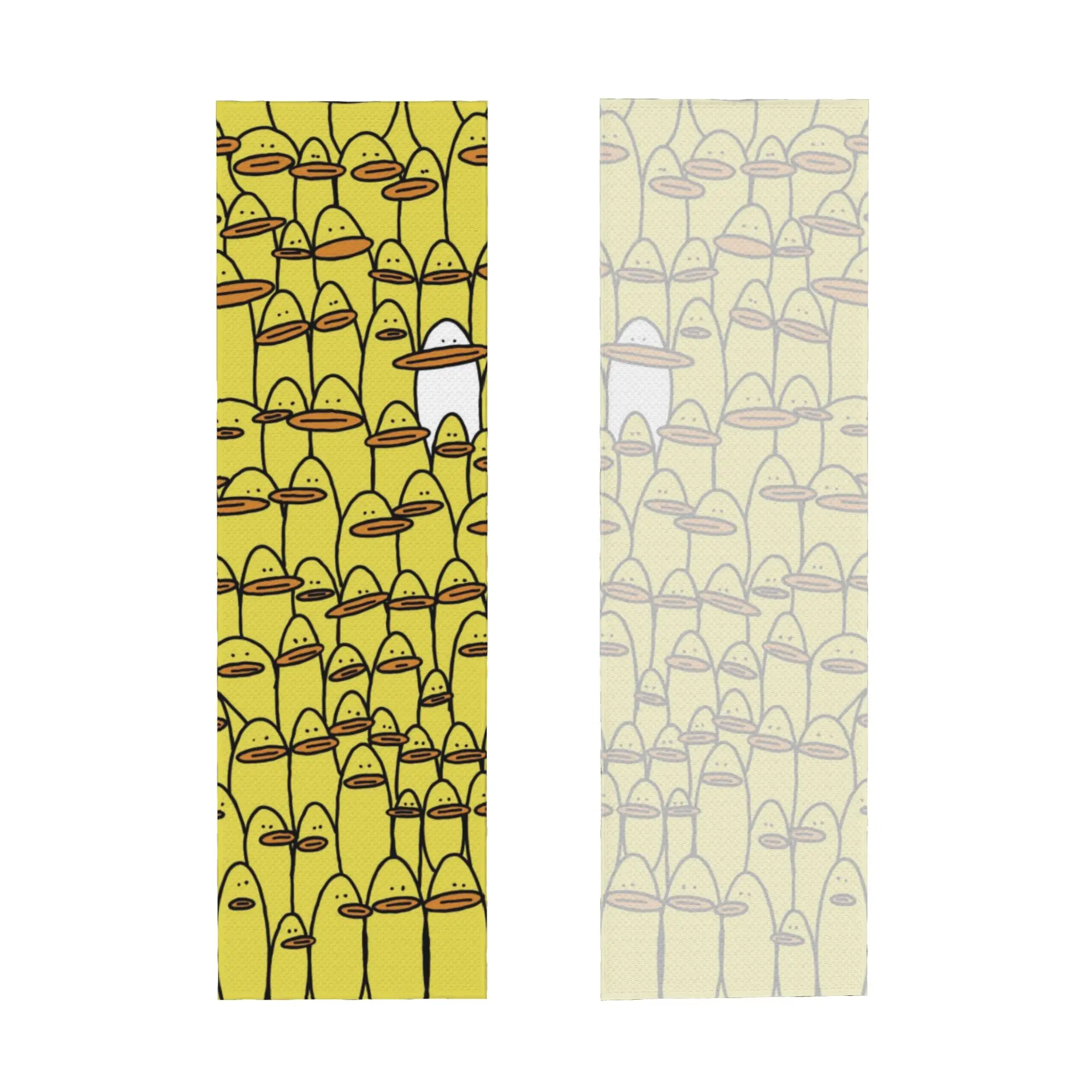 Yellow Classic Rubber Duck Gothic Cold Exercise Towel Yoga And Fitness Running Outdoor Activities Travelling Camping Towels