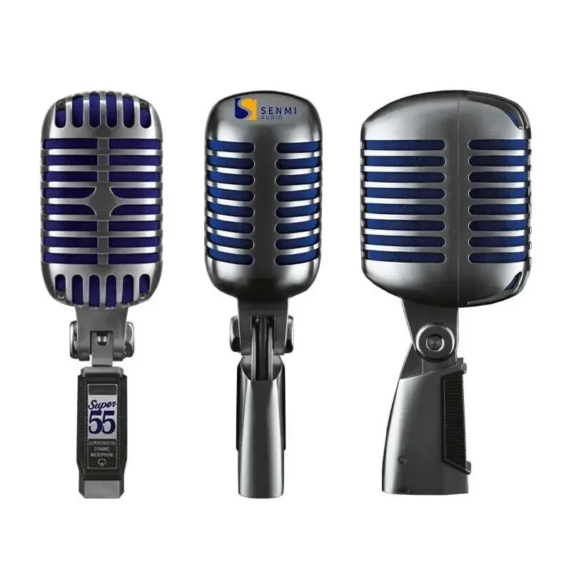 55-X Dynamic Microphone High Quality Wired Voice Microphone for Karaoke Singing