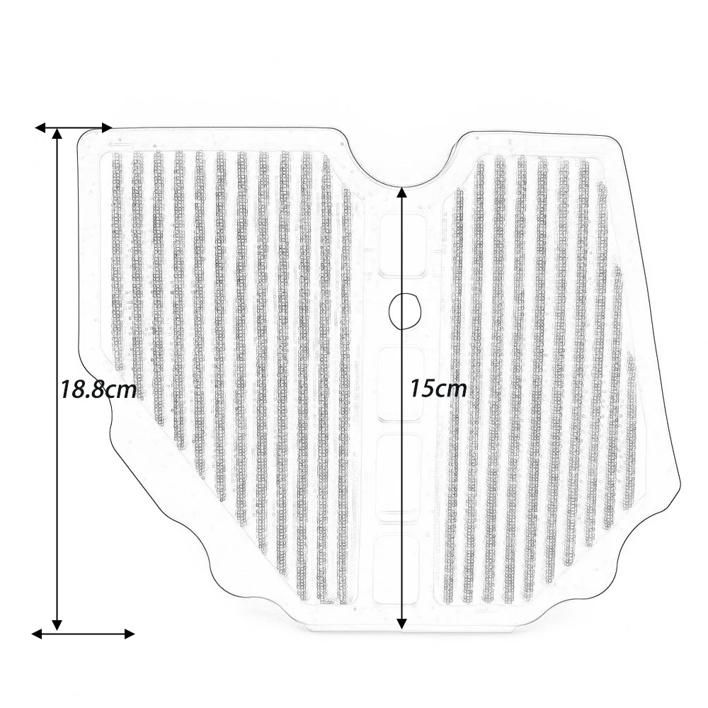 Filter udara masuk mesin sepeda motor, Pembersih aliran tinggi bukan tenun kain Filter udara untuk Benelli TRK502 TRK502X TRK 502 2017 2022