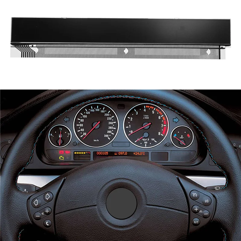 

AW-Car Instrument LCD Display Screen For-BMW E31 E34 E36