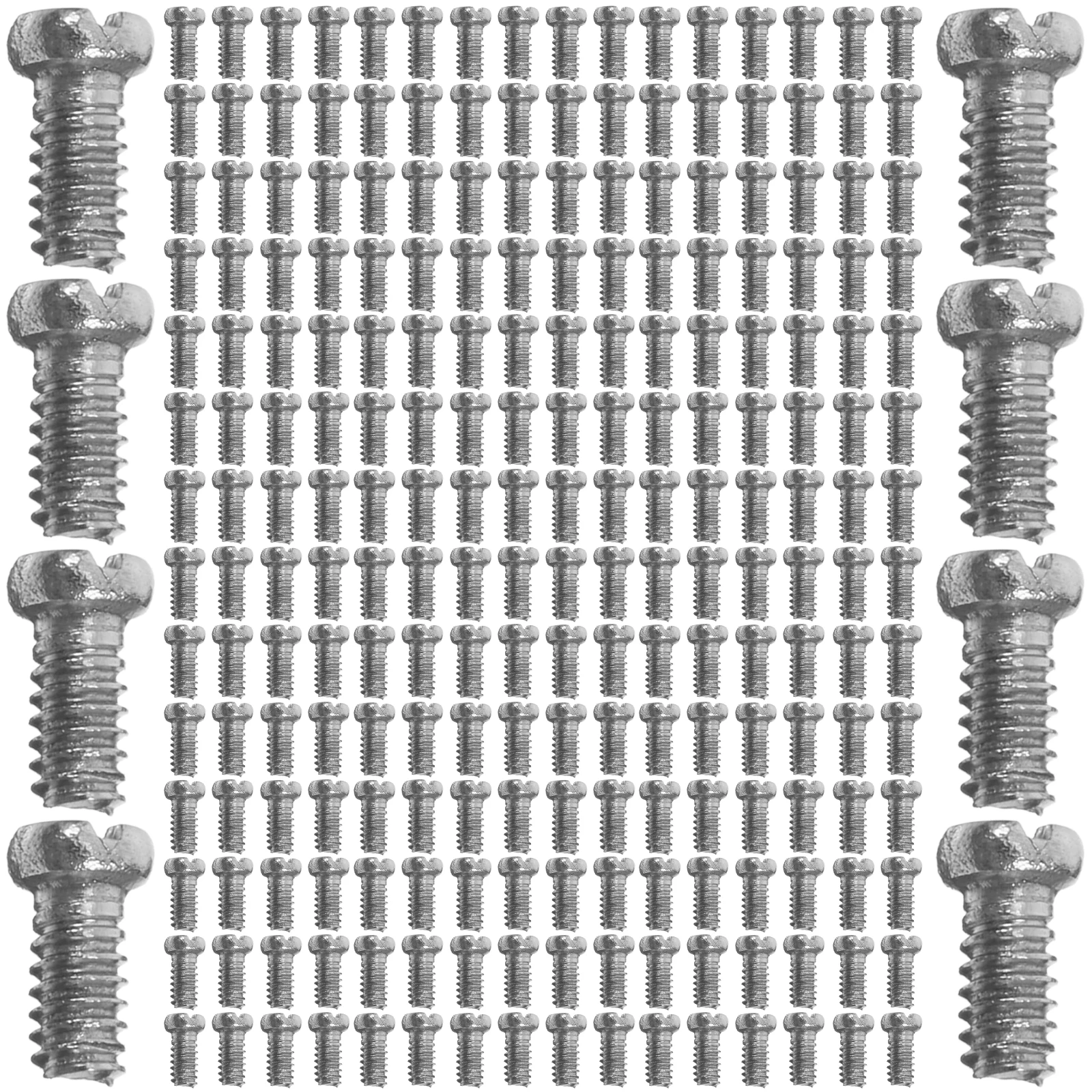 

10000pcs Eyeglass Stainless Eyeglass Repair Screw Steel Repair Kit for Glasses Nose Pad Temple Rimless Screw Hardware