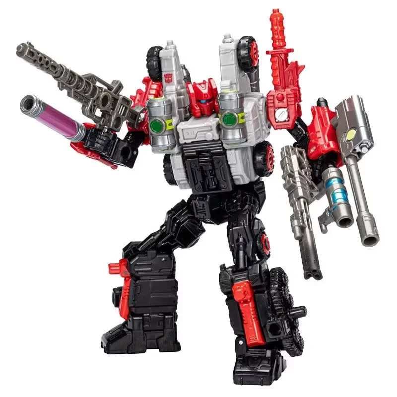 Takara Tomy Hasbro Transformers Legacy Evolution RiD Robot in Travestimento Deluxe Red Cog Action Figure Collection Hobby Toys 12 cm