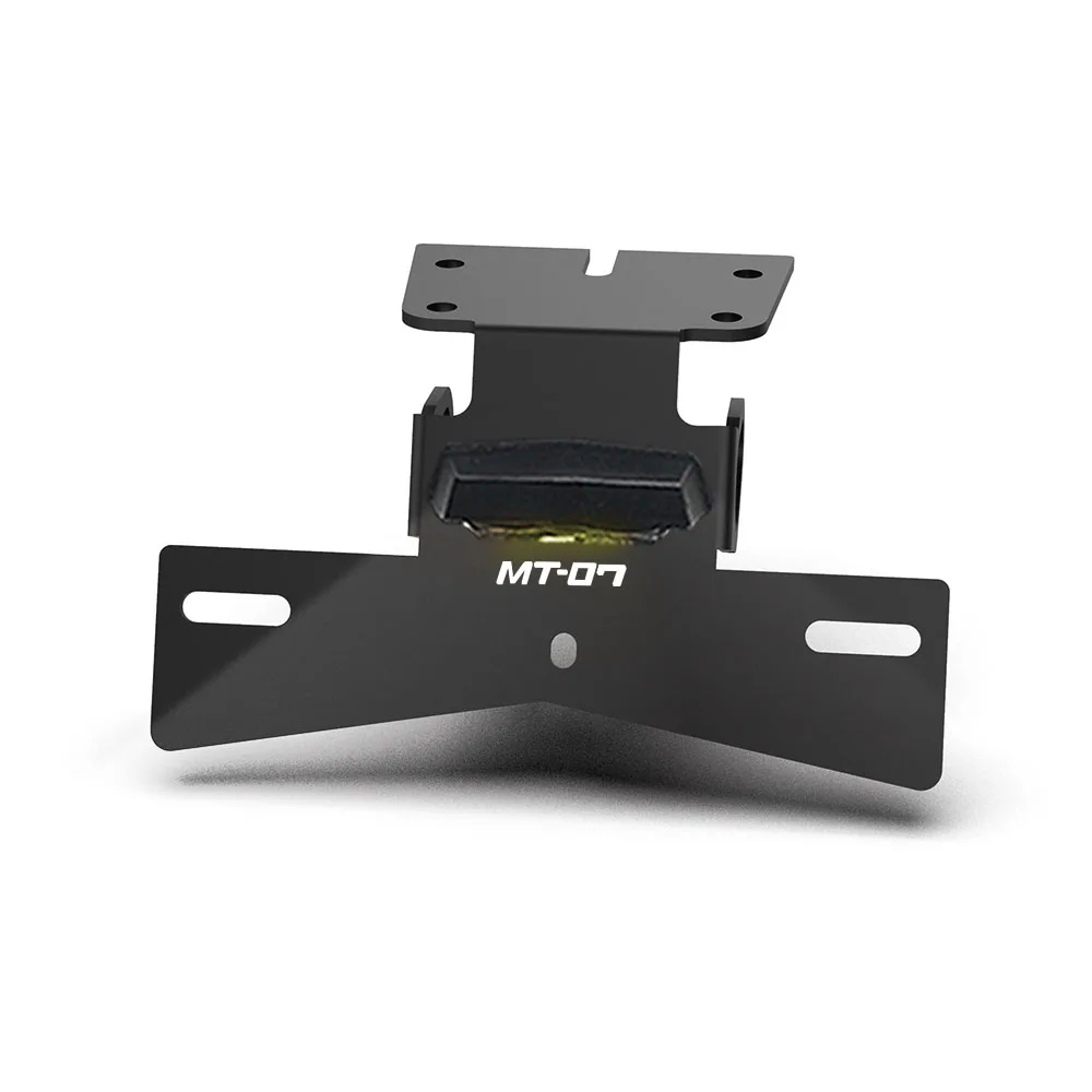 

For YAMAHA MT07 FZ07 XSR700 2021 2022 2023 2024 FZ-07 MT-07 XSR 700 Motorcycle Accessories License Holder Number Plate Bracket