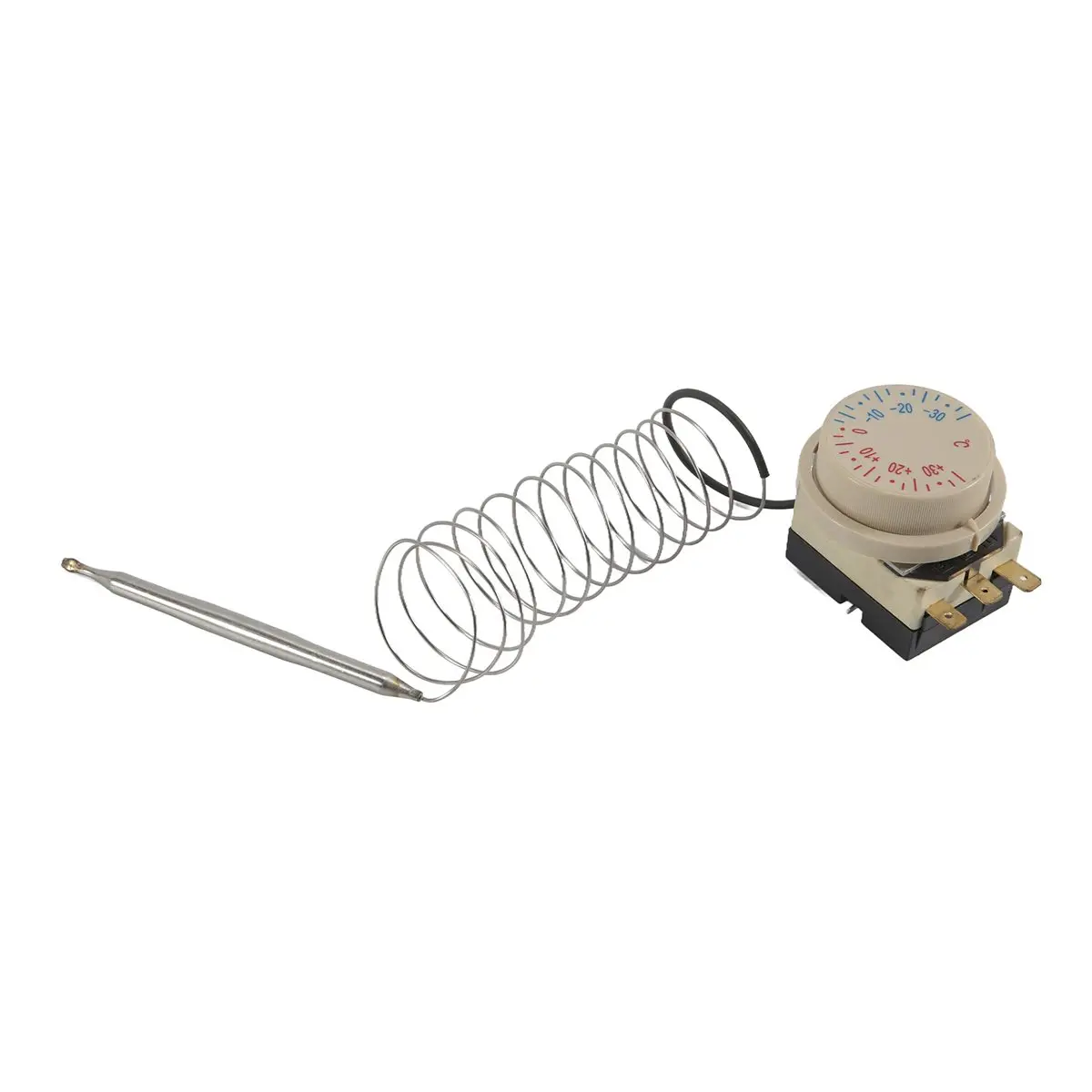A10I Freezer -30~+30℃ AC 250V 16A AC380V Temperature Capillary Thermostat