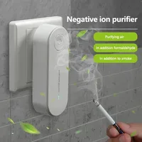 Portable Air Purifier Anion Filter Plug-in Negative Ion Generator Smoke Remover Odor Eliminator Cleaner for Home Office