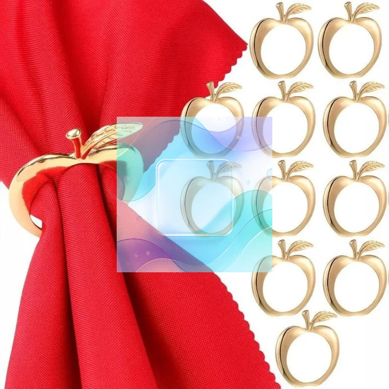 Napkin Rings 4Pcs Cute Pumpkin Pattern Finish for Thanksgiving Wedding Fall Dinner Party Table Decor