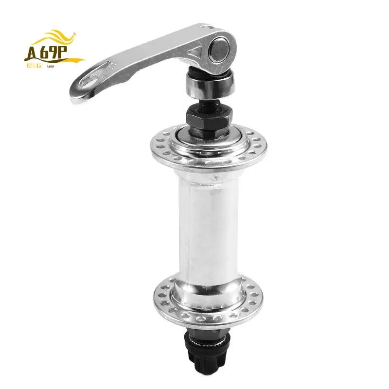 A69P-Bicycle Front Rear Wheels Hubs Flower Drum 36 Holes Integrated Curved Shape Variable Speed Axle Bike Hub Accessories