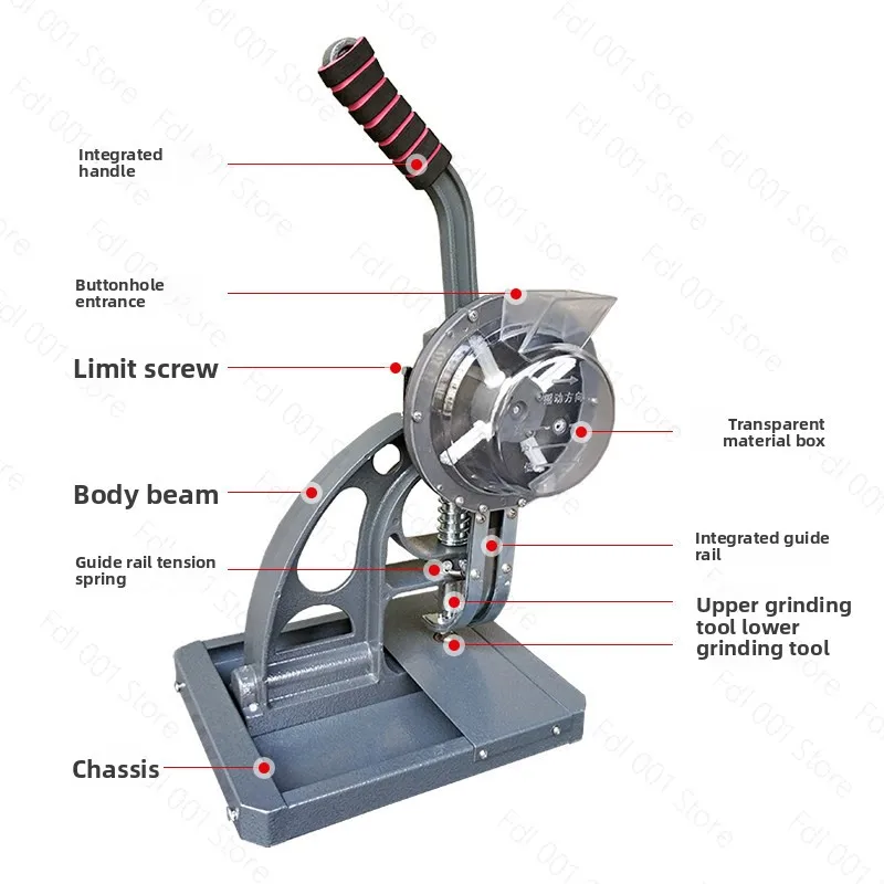 Cross-border foreign trade semi-automatic air eye hand crank buckle advertising inkjet cloth leather