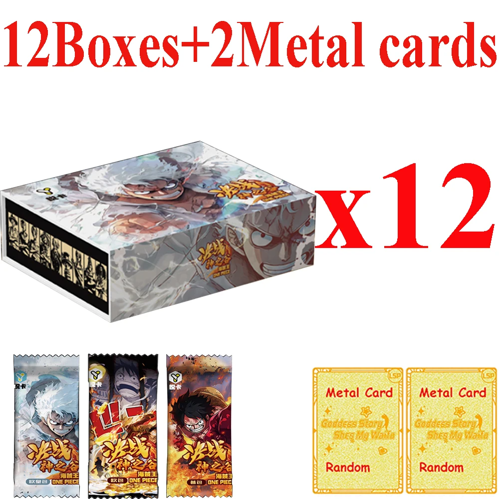 One Piece Cards YueKA Decisive Battle Valley of God Anime Luffy Zoro Nami Chopper Franky YR MR Collections Card Kids Toy Gift