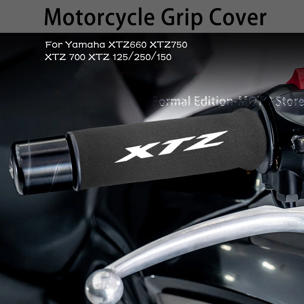 

Motorcycle Sponge Grip Shockproof Handlebar Grip Sponge Cover for Yamaha XTZ660 XTZ750 XTZ 250 XTZ125/150 XTZ600 TENERE