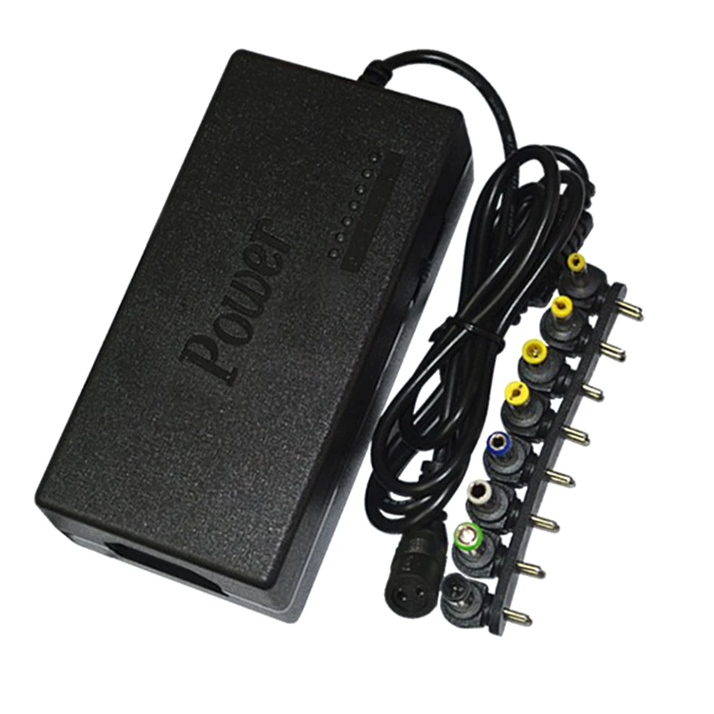 1Pc Adjustable Power Adapter 96W AC/DC 12V-24V 4A/5A Laptop Charger Regulated Power Supply Universal EU Plug