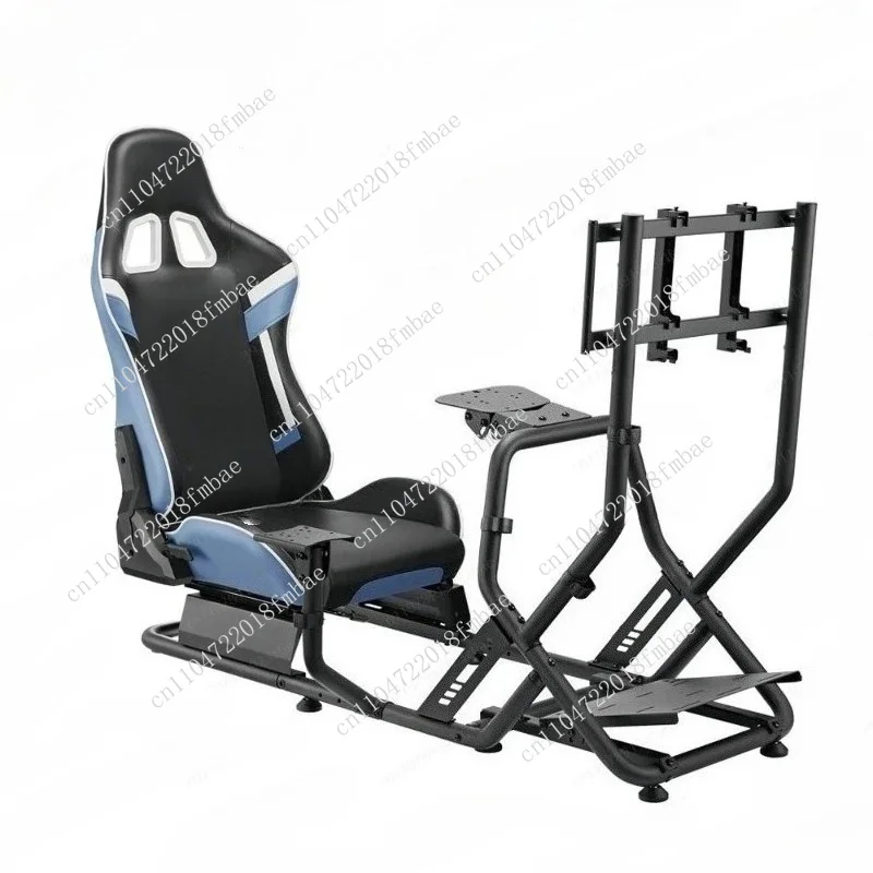 LRS09-BS03 Premium Game Seat Car Gaming Driving Simulator Racing Simulator Cockpit with Single Monitor Mount
