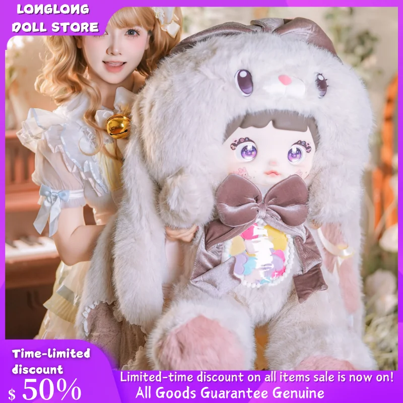 New Genuine Nommi Star Language Wish 2000% Large Vinyl Plush Doll Trendy Play Collection Handmade Valentine'S Day Christmas Gift