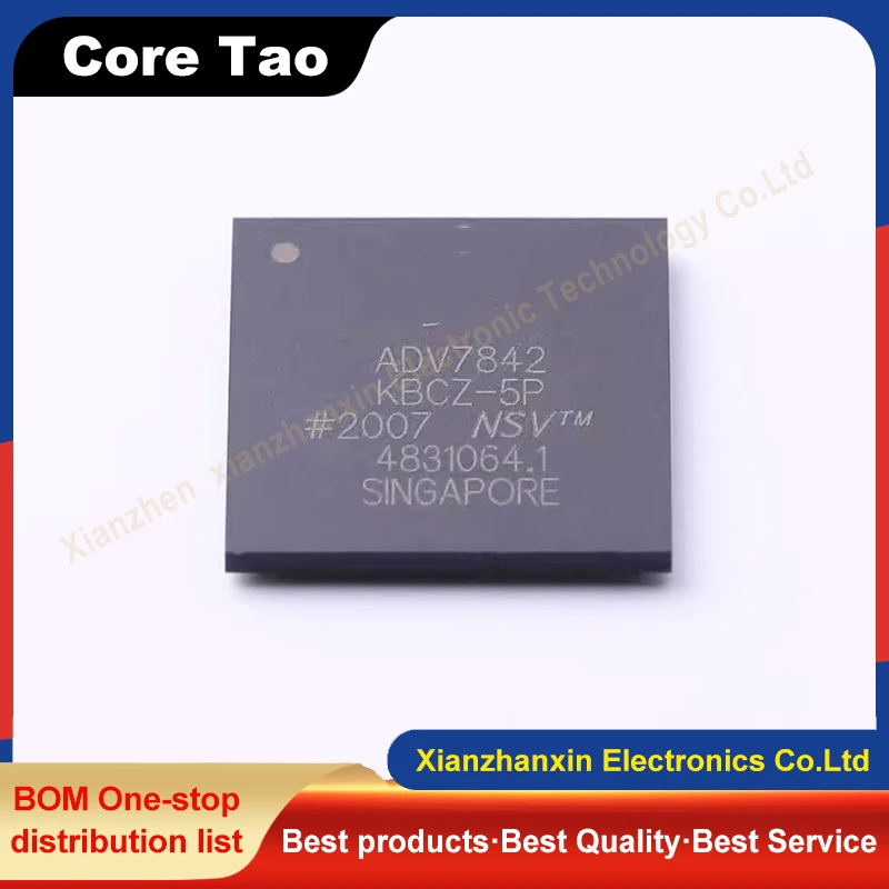 1PCS/LOT  ADV7842 ADV7842KBCZ-5 ADV7842KBCZ-5P BGA Linear video processor chip