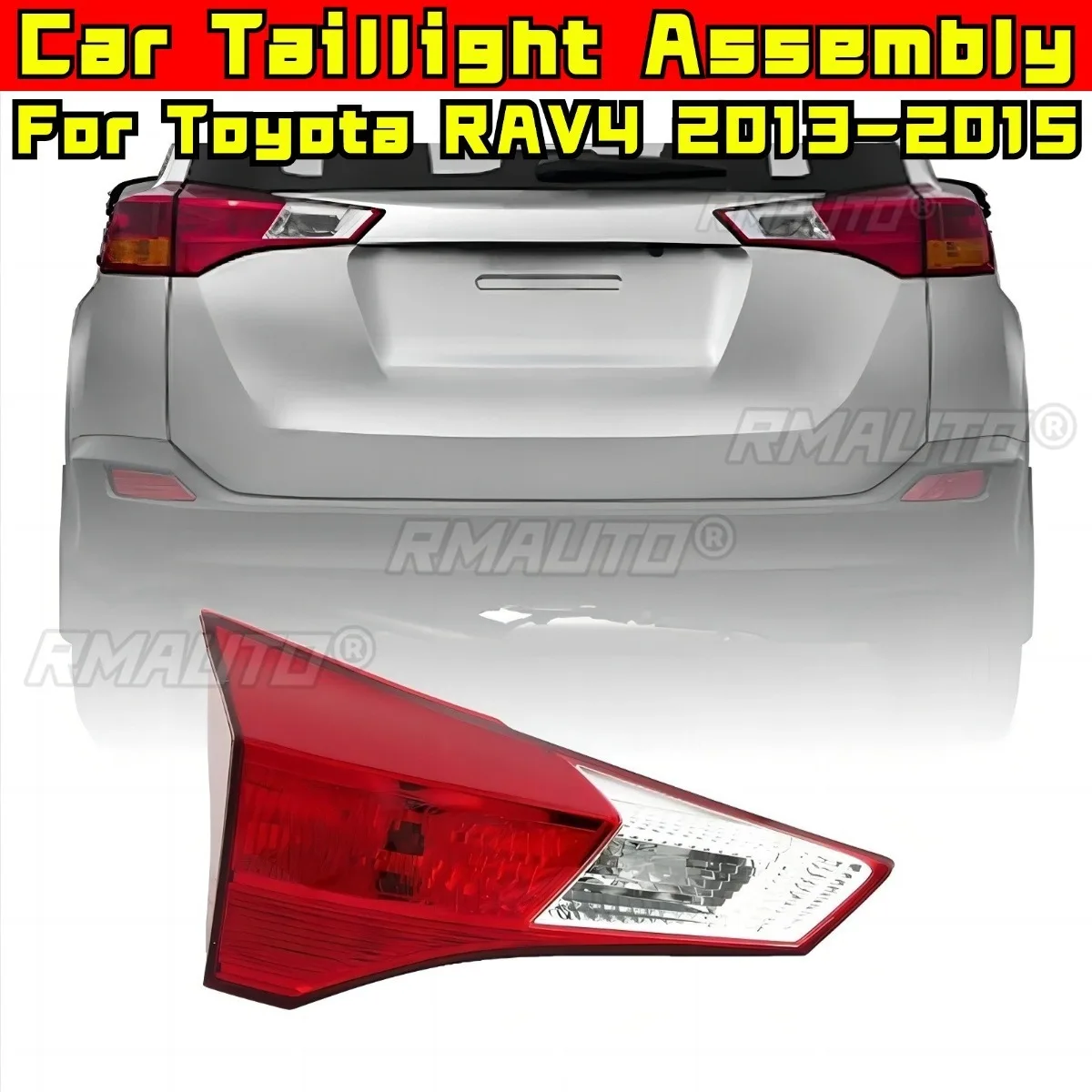 For Toyota RAV4 2013-2015 LED Daytime Running Light Waterproof Fog Lamp Car Taillight Assembly Body Kit 815800R010 815900R010