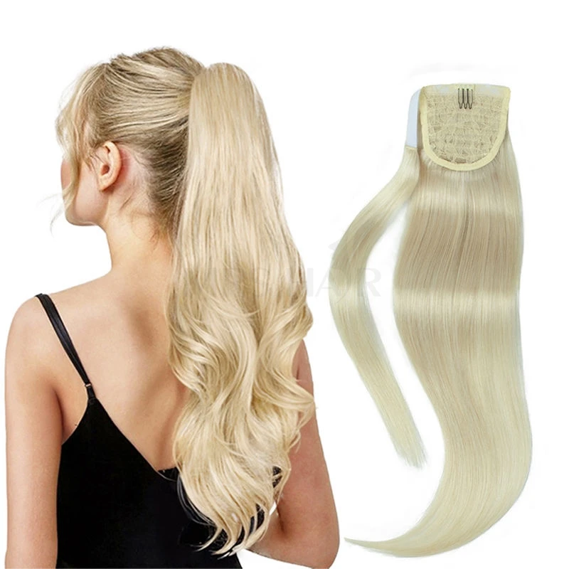 Boymia настоящий хвост, человеческие волосы, 100% волосы Remy, конский хвост, клипса, наращивание хвоста, 14-22 дюйма, блондинка, коричневый, черный