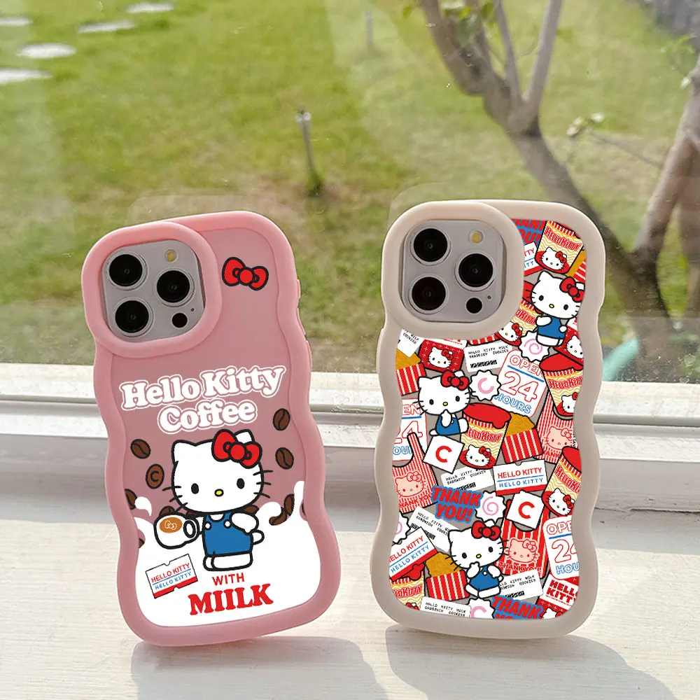 Schattige Cartoon Hellos Kittys Telefoonhoesje Voor Xiaomi Redmi A1 A2 8 8a 9c 9T 10c 12c 13c Poco X 3X5 Pro Plus 4G 5G Zachte Tpu Hoes